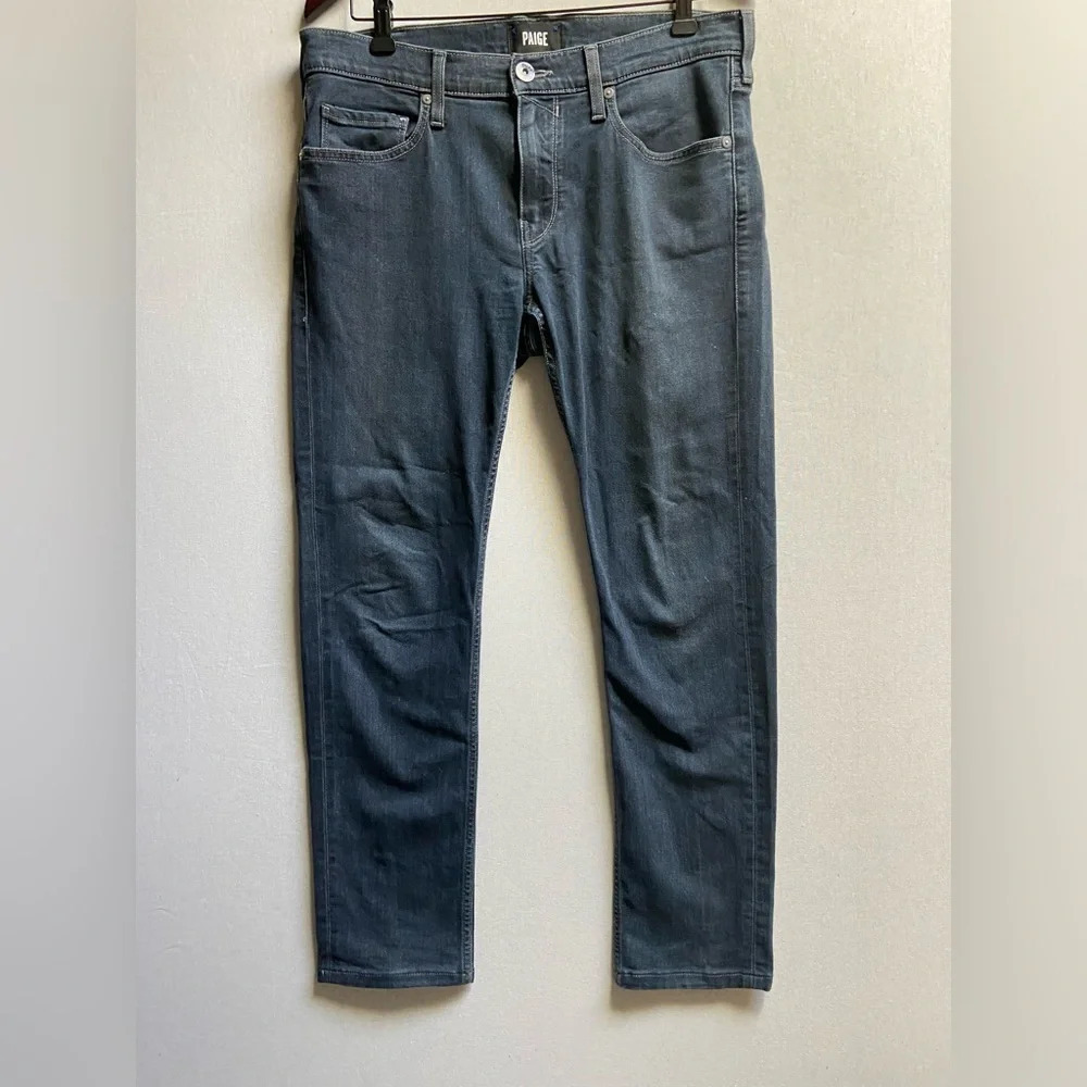 PAIGE Anthropologie Exclusive Croft Skinny Jeans Men's Blue Size 32